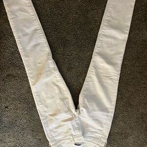 American Eagle Outfitters Super Stretch White Jeans